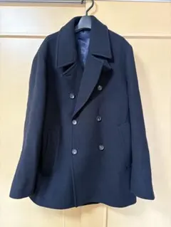 【未使用品】ユナイテッドアローズ　メルトンPコート ネイビー サイズM