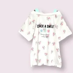 SUE スエ 総柄 Tシャツ キッズ トップス カットソー 半袖 160