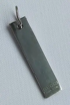 美品 GUCCI グッチ Gロゴ プレート ペンダントトップ SV925 11g - メルカリ