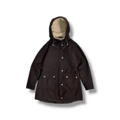 Barbour バブアー フーデッド ジャケット 8 ボア裏地 UK製 059