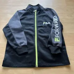FILA ジャージセット 黒/グレー