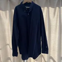 ポロ・ラルフ・ローレン ネイビー ボタンダウンシャツ