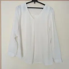 大きめINDIVI　ブラウス