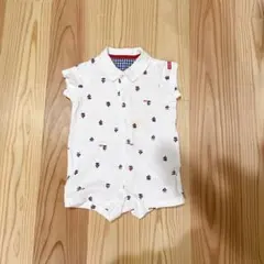 ミキハウス　半袖ロンパース　70