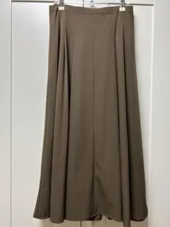 アルファキュービック　モカブラウン　フレアスカート美品です。のサムネイル