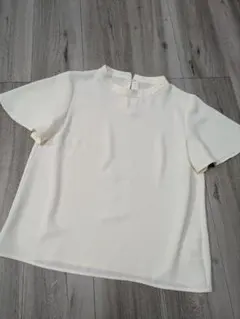 NATURAL BEAUTY BASIC アイボリー 半袖 トップス S