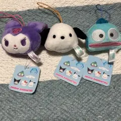 サンリオキャラクターズ　 フェイスマスコット2   3個セット　プライズ景品