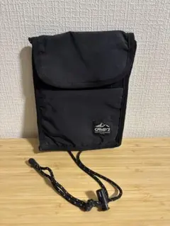 CRIMP7 ブラック ショルダーバッグ