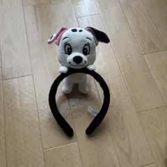 ダルメシアン ぬいぐるみカチューシャ
