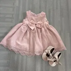 Purple Rose ピンクドレス 3/6M