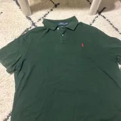 Polo Ralph Lauren ダークグリーン ポロシャツ XXL
