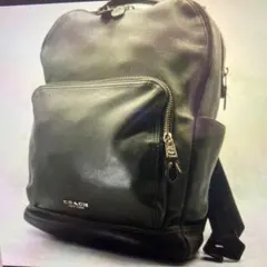COACH コーチ リュック グラハム 2層式 A4収納可能 PC収納可能 黒のサムネイル
