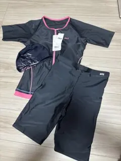 FILA 水着セット Lサイズ　キャップ付　3点セット