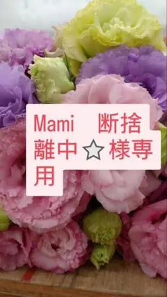 Mami　断捨離中⭐様専用　トルコギキョウ　リシアンサス　生花