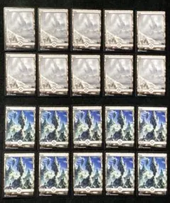 フルアート 荒地 / Wastes 183 184 OGW 日本語 10枚×2種