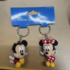 東京ディズニーリゾート ミッキー ミニー キーホルダー 2個セット 値下げ可能