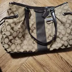 COACH ショルダーバッグ ベージュ/ブラウン