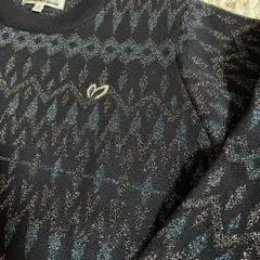 美品マスターバニー2ネイビー暖かセーター