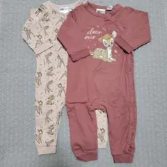 H&M Disney バンビ　ベビー　ロンパース　6-9M ディズニー　セット