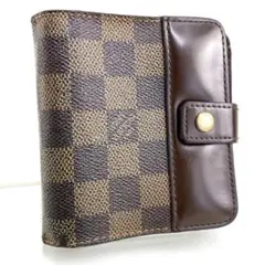 良品✨️ LOUIS VUITTON ルイヴィトン ダミエ コンパクトジップ