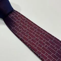 【ネクタイ　アート　ジャガード　グラデーション　ポリ　古着】