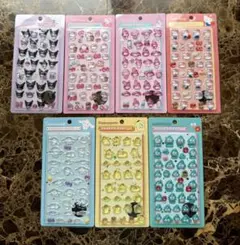 ボンボンドロップシール　7枚セット 早い者勝ち 中身のみ