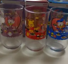 値下げ★新品未使用KIRIN ディズニーキャラクターガラスコップ 3個セット★