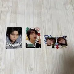 Stray kids クリアカード　3枚