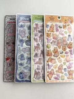 プチドロップステッカー ディズニー 4枚セット