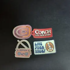 M369 COACH コーチ ステッカー 4枚セット