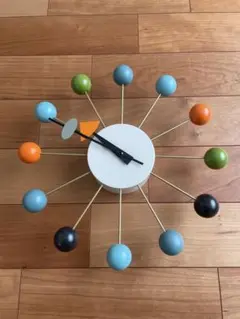 Vitra　正規品　ボールクロック　マルチカラー　時計　ジョージネルソンのサムネイル