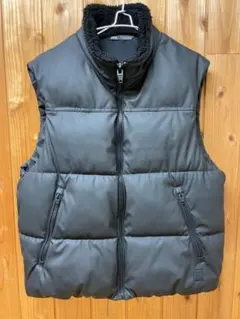 ZARA 防水ダウンベスト Lサイズ ブラック