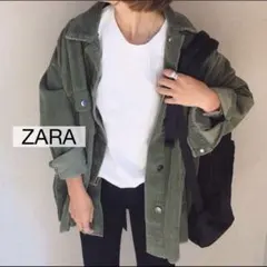 ZARA コーデュロイジャケット