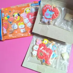 2個セット☆ BT21 クッキーチャームコット MANG & 集合