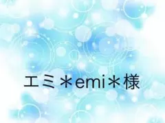 エミ＊emi＊様専用ページ