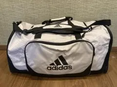 アディダスadidas正規品　ボストンバッグ グレー/ブラック 大型サイズ