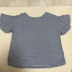 chocol raffine robe ギンガムチェック 半袖ブラウスのサムネイル