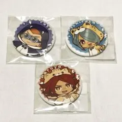 イナズマイレブン くじメイト 缶バッジ 鬼道有人 風丸一郎太 南雲晴矢