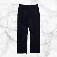 【美品】ディオール オム　スラックス　ツギハギ パッチワーク　ブラック　クリス期