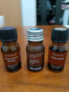 MUJI】エッセンシャルオイル 3本セット - メルカリ