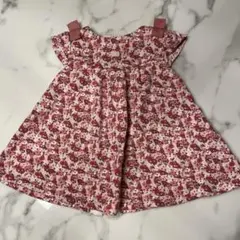 bebe 花柄ワンピース 80のサムネイル