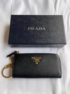 PRADA プラダ コインケース キーケース フラグメントケース ブラック