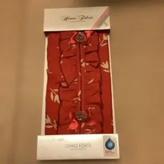CHIKO FORTE ティッシュケースカバー 赤