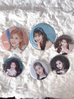 TWICE サナ　缶バッチ