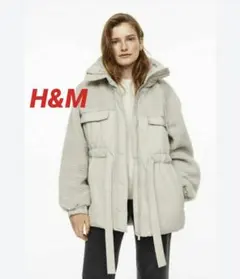 H&M パッデッドテディジャケット　アウター