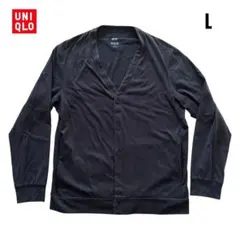 UNIQLO ユニクロ　エアリズムUVカットカーディガン　ネイビー　Lサイズ
