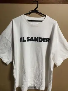 Jil Sanderプリントロゴ コットンジャージーTシャツ XXL