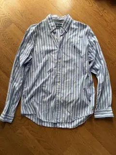 Ralph Lauren Custom Fit 長袖シャツ L ストライプ