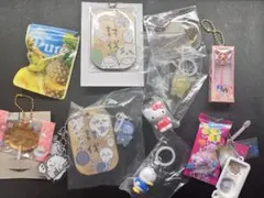 ガチャガチャ サンリオ ポケモン めじるし キーホルダー ちいかわ 詰め合わせ