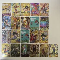 21枚セット まとめ売り ドラゴンボールヒーローズ 孫悟空 ベジータ 孫悟飯